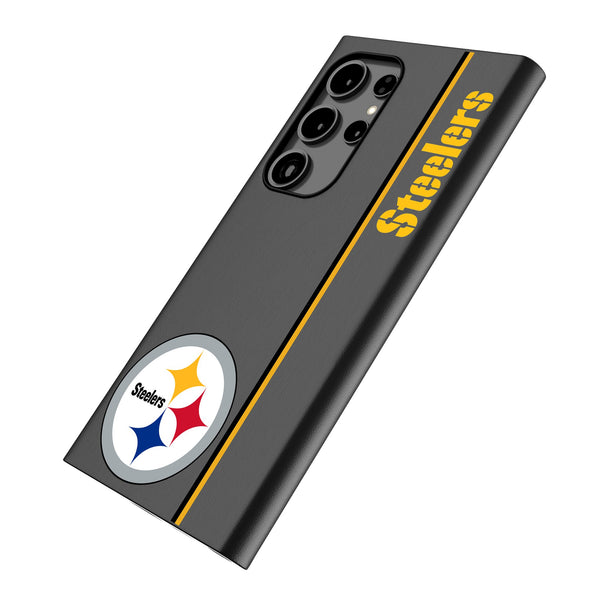 Pittsburgh Steelers Sidebar Galaxy MagSafe Compatible Phone Case Iso.Jpg