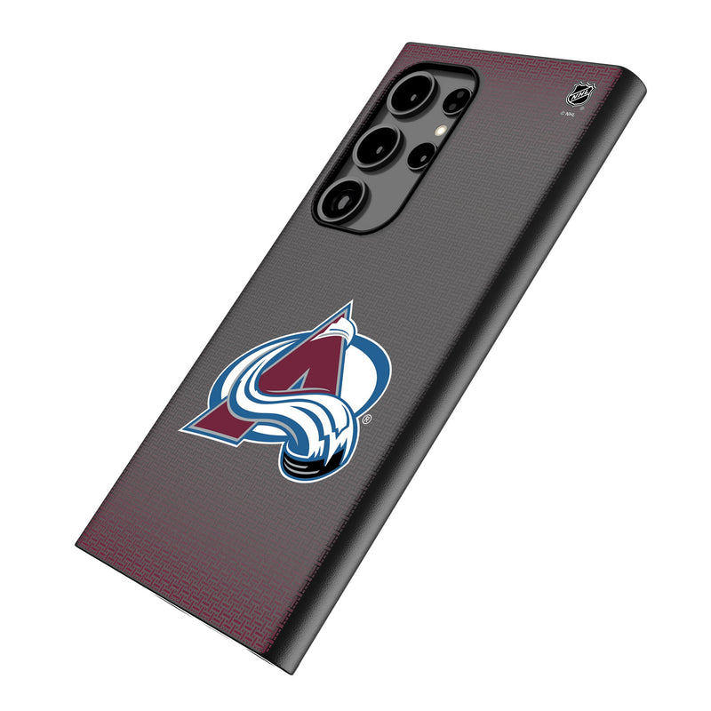Colorado Avalanche Linen Galaxy MagSafe Compatible Phone Case for Samsung Galaxy Iso.Jpg