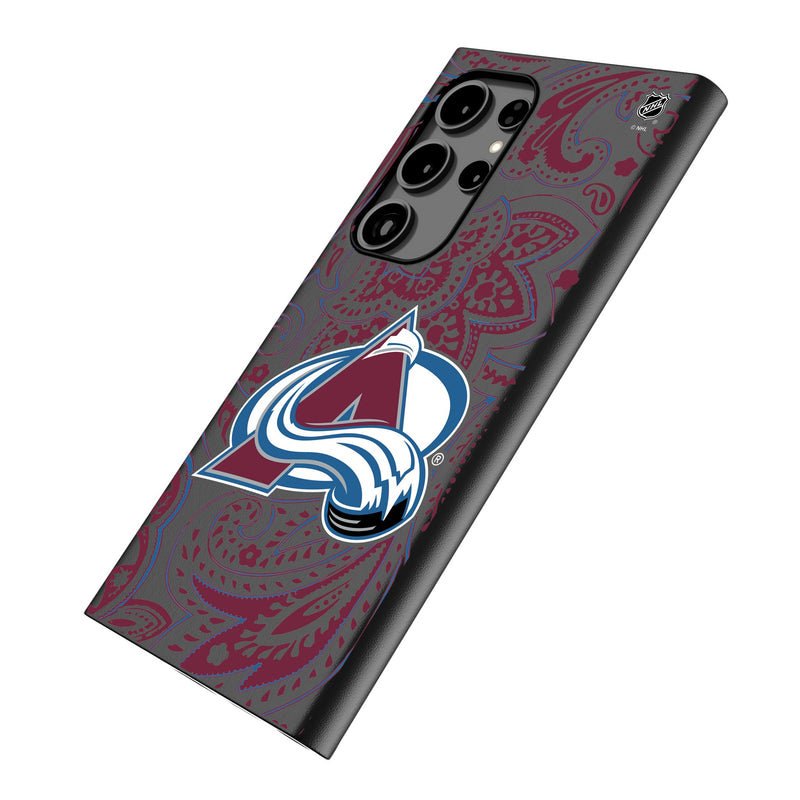 Colorado Avalanche Paisley Galaxy MagSafe Compatible Phone Case for Samsung Galaxy Iso.Jpg