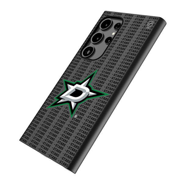 Dallas Stars Text Backdrop Galaxy MagSafe Compatible Phone Case Iso.Jpg