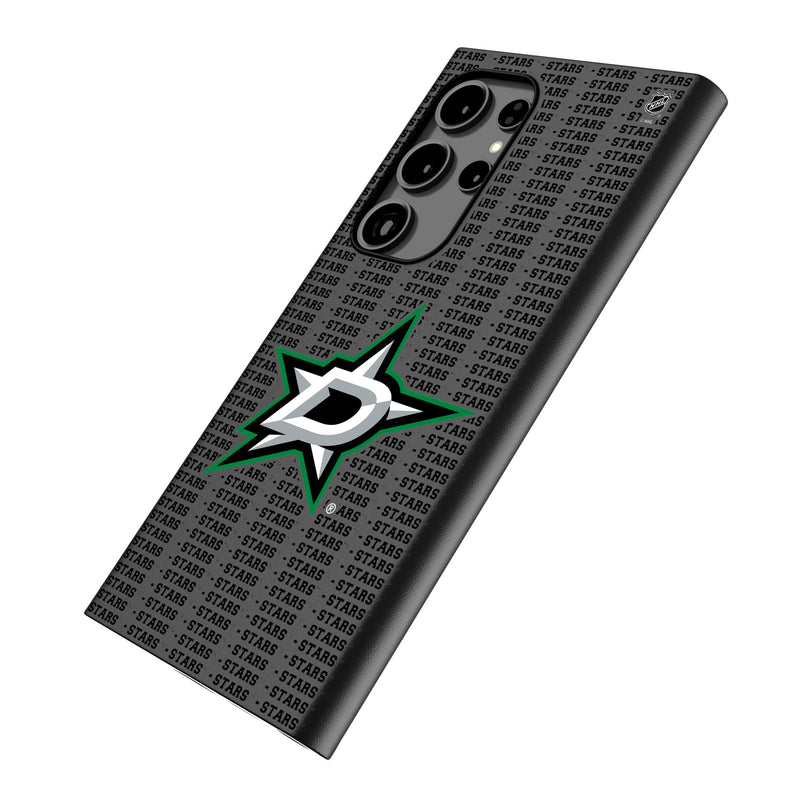 Dallas Stars Text Backdrop Galaxy MagSafe Compatible Phone Case Iso.Jpg