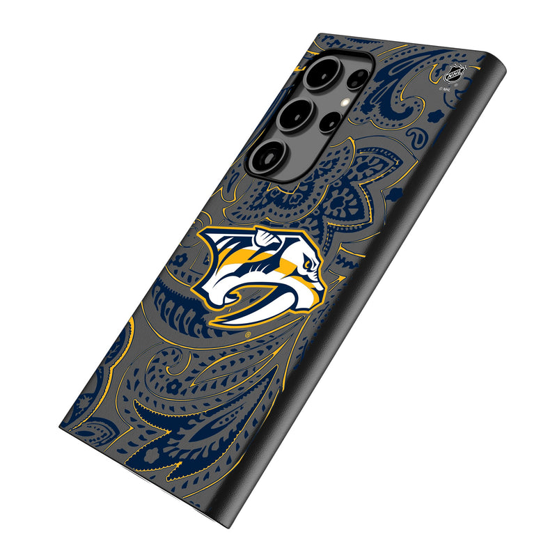 Nashville Predators Paisley Galaxy MagSafe Compatible Phone Case Iso.Jpg