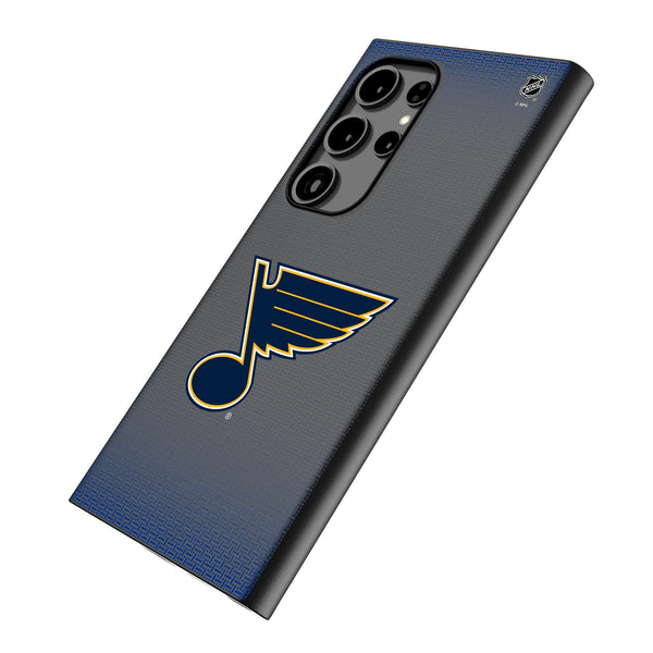 St. Louis Blues Linen Galaxy MagSafe Compatible Phone Case Iso.Jpg