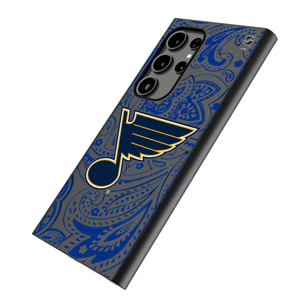 St. Louis Blues Paisley Galaxy MagSafe Compatible Phone Case Iso.Jpg