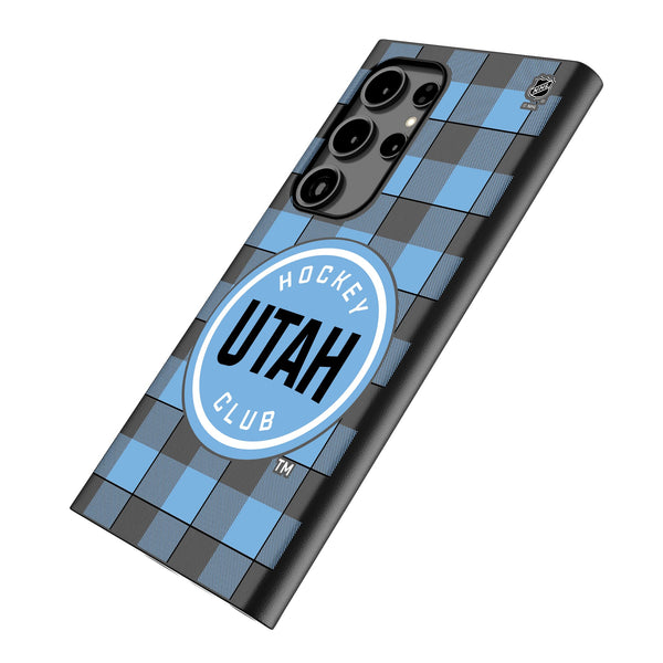 Utah Hockey Club Plaid Galaxy MagSafe Compatible Phone Case for Samsung Galaxy Iso.Jpg