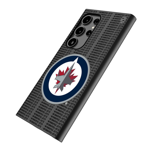 Winnipeg Jets Text Backdrop Galaxy MagSafe Compatible Phone Case Iso.Jpg