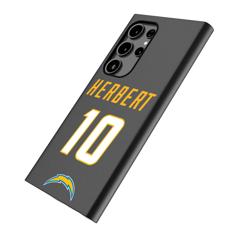 Justin Herbert Los Angeles Chargers 10 Ready Galaxy MagSafe Compatible Phone Case for Samsung Galaxy Iso.Jpg