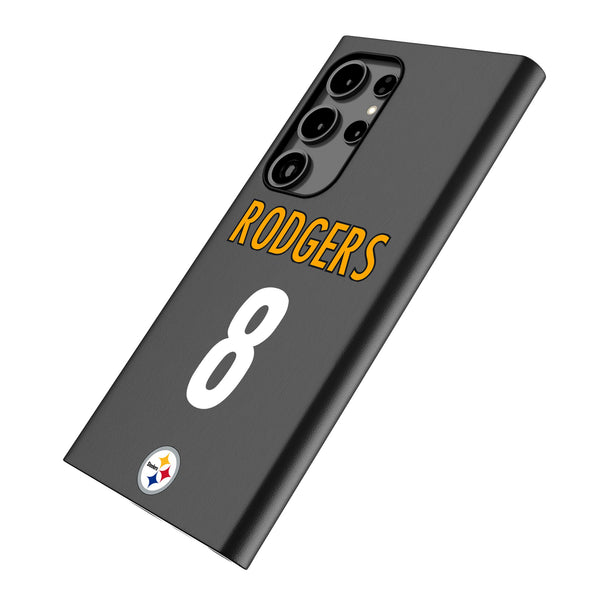 Aaron Rodgers Pittsburgh Steelers 8 Game Tactic Galaxy MagSafe Compatible Phone Case for Samsung Galaxy Iso.Jpg