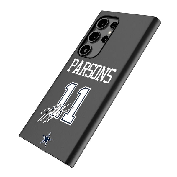 Micah Parsons Dallas Cowboys 11 Ready Galaxy MagSafe Compatible Phone Case for Samsung Galaxy Iso.Jpg