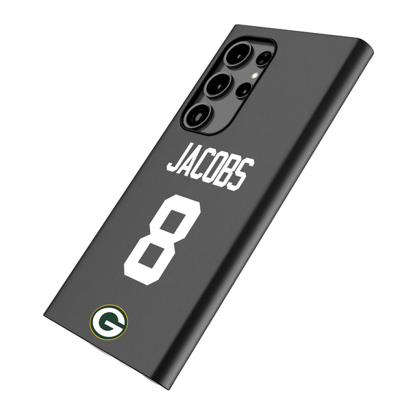 Josh Jacobs Green Bay Packers 8 Ready Galaxy MagSafe Compatible Phone Case for Samsung Galaxy Iso.Jpg