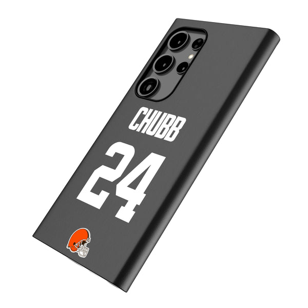 Nick Chubb Cleveland Browns 24 Ready Galaxy MagSafe Compatible Phone Case for Samsung Galaxy Iso.Jpg
