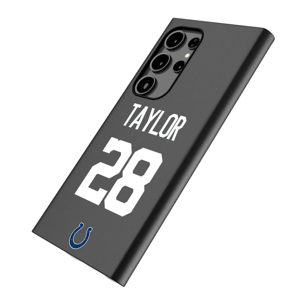 Jonathan Taylor Indianapolis Colts 28 Ready Galaxy MagSafe Compatible Phone Case for Samsung Galaxy Iso.Jpg