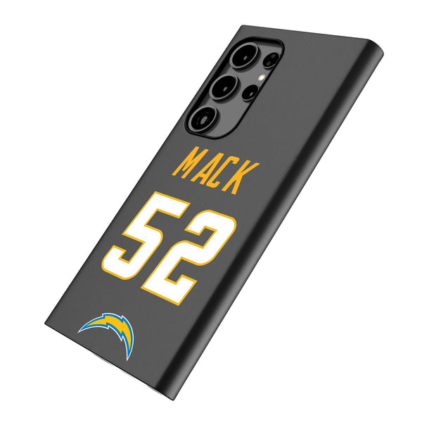 Khalil Mack Los Angeles Chargers 52 Ready Galaxy MagSafe Compatible Phone Case for Samsung Galaxy Iso.Jpg