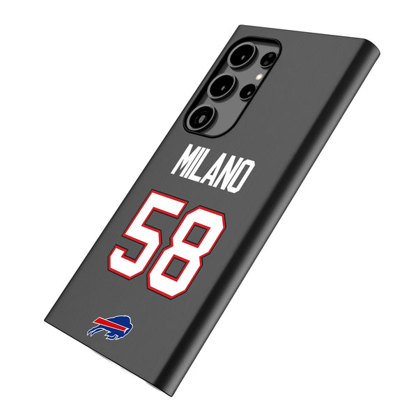 Matt Milano Buffalo Bills 58 Ready Galaxy MagSafe Compatible Phone Case for Samsung Galaxy Iso.Jpg