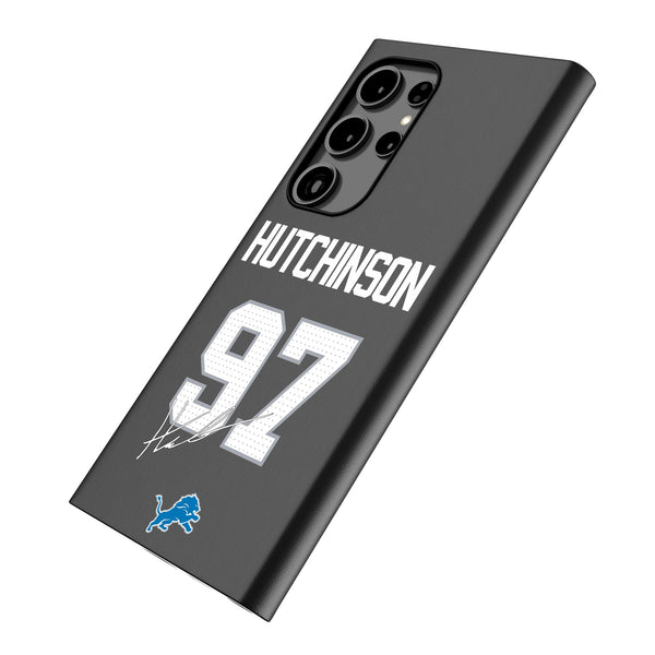 Aidan Hutchinson Detroit Lions 97 Ready Galaxy MagSafe Compatible Phone Case for Samsung Galaxy Iso.Jpg