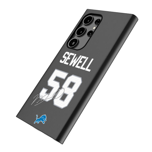 Penei Sewell Detroit Lions 58 Ready Galaxy MagSafe Compatible Phone Case for Samsung Galaxy Iso.Jpg