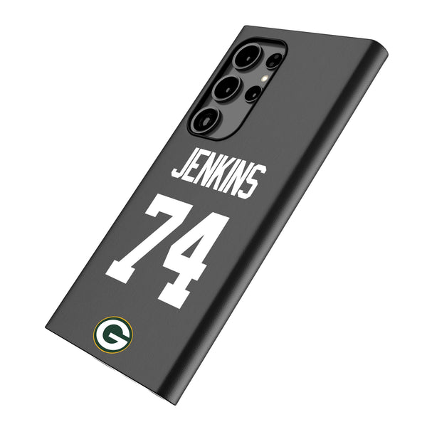 Elgton Jenkins Green Bay Packers 74 Ready Galaxy MagSafe Compatible Phone Case for Samsung Galaxy Iso.Jpg