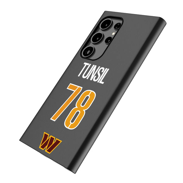 Laremy Tunsil Washington Commanders 78 Game Tactic Galaxy MagSafe Compatible Phone Case for Samsung Galaxy Iso.Jpg