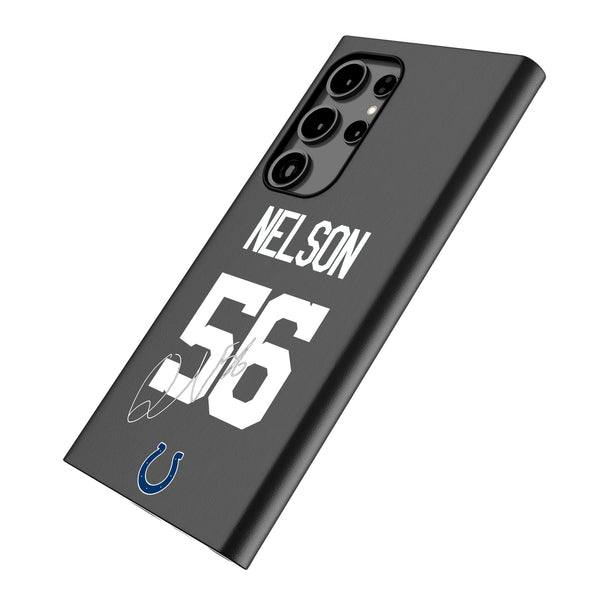 Quenton Nelson Indianapolis Colts 56 Ready Galaxy MagSafe Compatible Phone Case for Samsung Galaxy Iso.Jpg