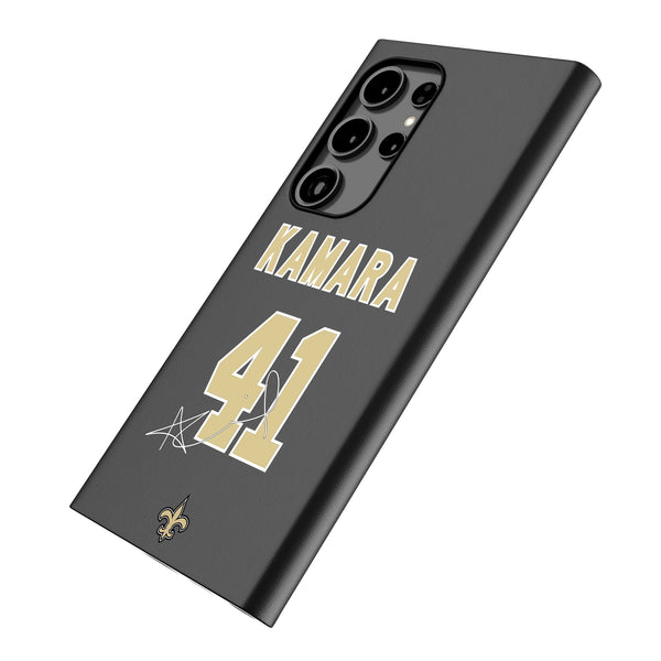 Alvin Kamara New Orleans Saints 41 Ready Galaxy MagSafe Compatible Phone Case for Samsung Galaxy Iso.Jpg