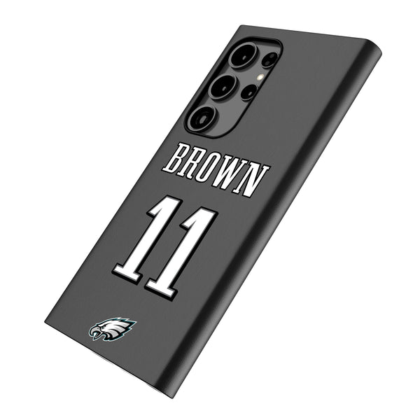 A.J. Brown Philadelphia Eagles 11 Ready Galaxy MagSafe Compatible Phone Case for Samsung Galaxy Iso.Jpg