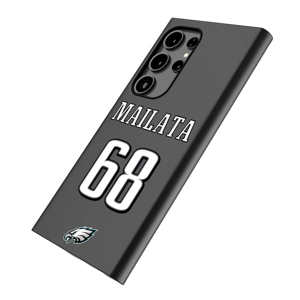Jordan Mailata Philadelphia Eagles 68 Ready Galaxy MagSafe Compatible Phone Case for Samsung Galaxy Iso.Jpg