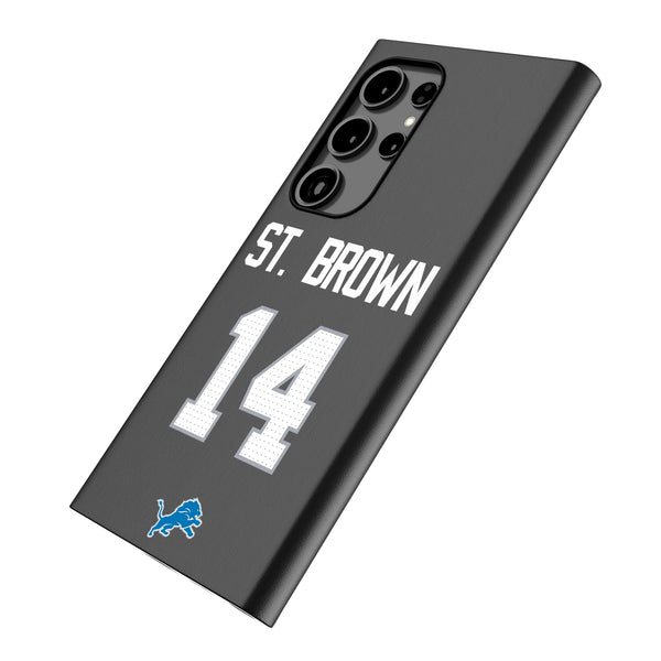Amon-Ra St. Brown Detroit Lions 14 Ready Galaxy MagSafe Compatible Phone Case for Samsung Galaxy Iso.Jpg