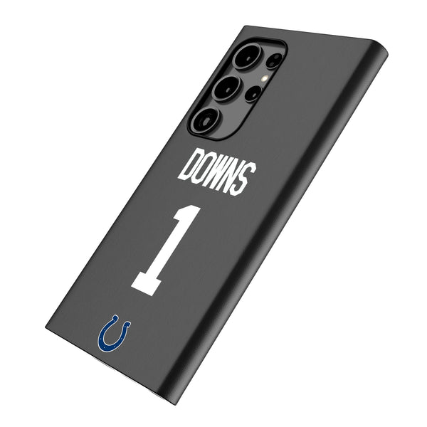 Josh Downs Indianapolis Colts 1 Ready Galaxy MagSafe Compatible Phone Case for Samsung Galaxy Iso.Jpg