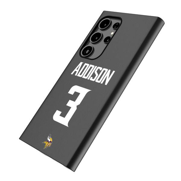 Jordan Addison Minnesota Vikings 3 Ready Galaxy MagSafe Compatible Phone Case for Samsung Galaxy Iso.Jpg