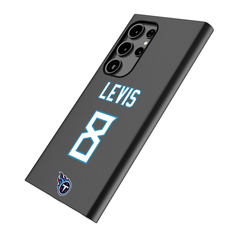 Will Levis Tennessee Titans 8 Ready Galaxy MagSafe Compatible Phone Case for Samsung Galaxy Iso.Jpg