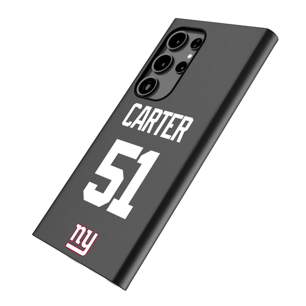Abdul Carter New York Giants 51 Game Tactic Galaxy MagSafe Compatible Phone Case for Samsung Galaxy Iso.Jpg