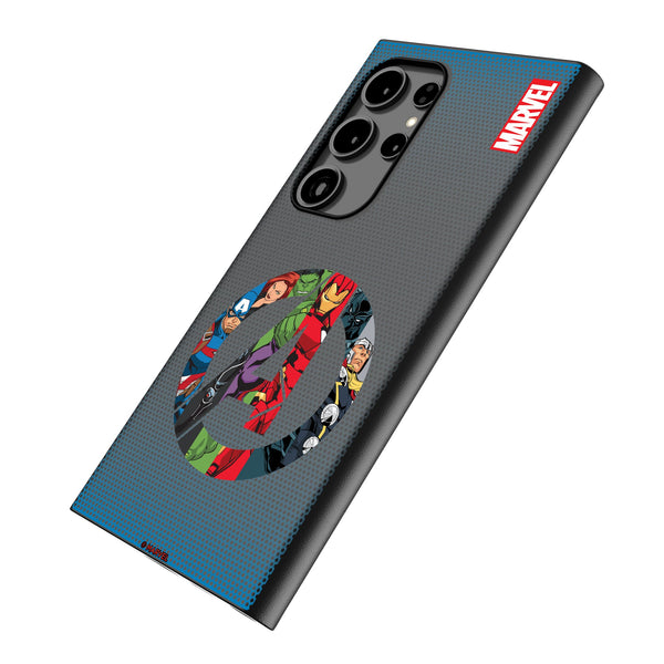 Marvel Avengers Avengers Grid Galaxy MagSafe Compatible Phone Case Iso.Jpg