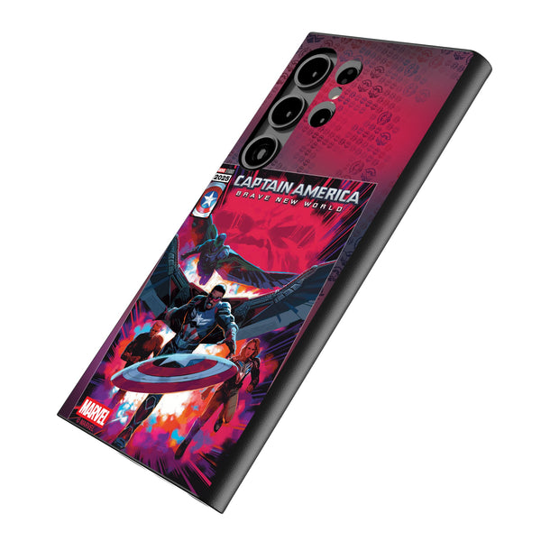 Marvel Avengers Sam Wilson Captain America Cover Art Galaxy MagSafe Compatible Phone Case for Samsung Galaxy Iso.Jpg
