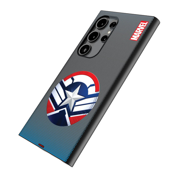 Marvel Avengers Sam Wilson Captain America Grid Galaxy MagSafe Compatible Phone Case for Samsung Galaxy Iso.Jpg