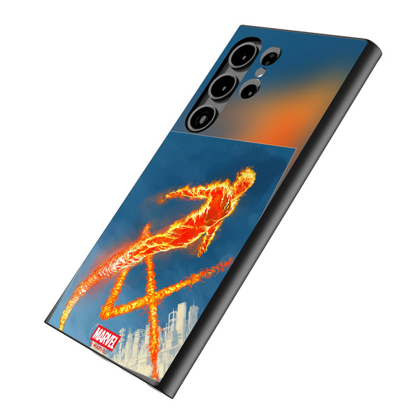 Marvel Human Torch Cover Art Galaxy MagSafe Compatible Phone Case for Samsung Galaxy Iso.Jpg
