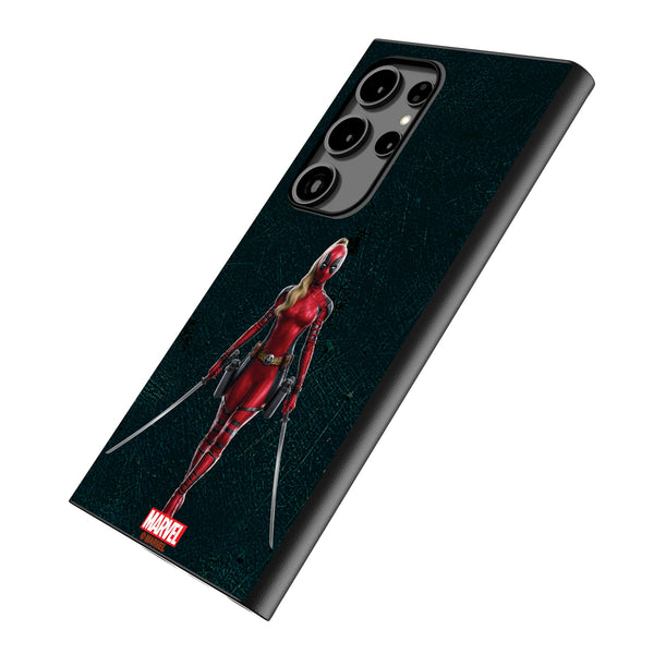 Marvel Ladypool Badge Galaxy MagSafe Compatible Phone Case for Samsung Galaxy Iso.Jpg