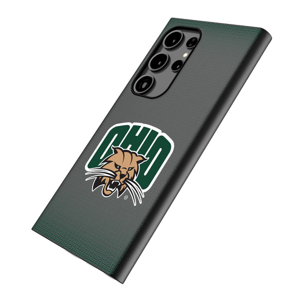 Ohio University Bobcats Linen Galaxy MagSafe Compatible Phone Case Iso.Jpg