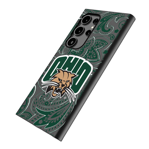 Ohio University Bobcats Paisley Galaxy MagSafe Compatible Phone Case Iso.Jpg