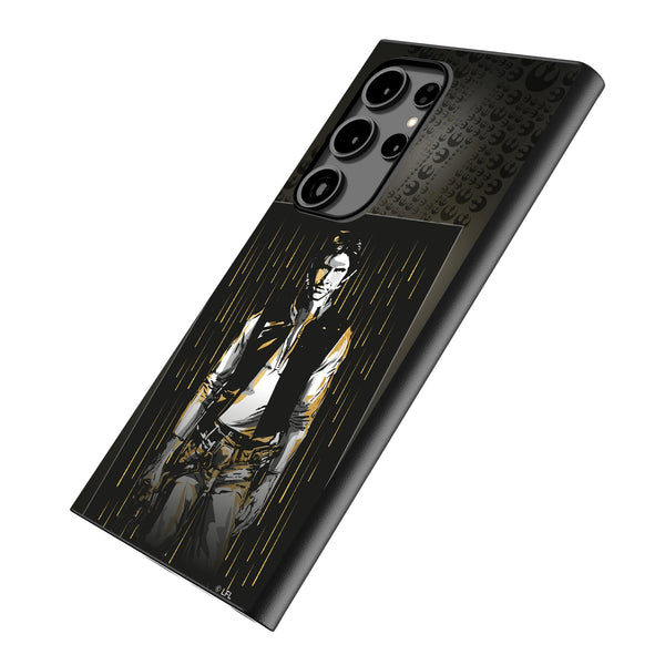 Star Wars Han Solo Portrait Galaxy MagSafe Compatible Phone Case Iso.Jpg