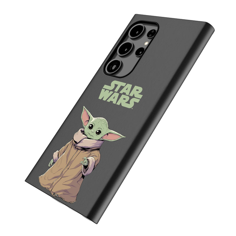 Star Wars: The Mandalorian Grogu Color Block Galaxy MagSafe Compatible Phone Case Iso.Jpg