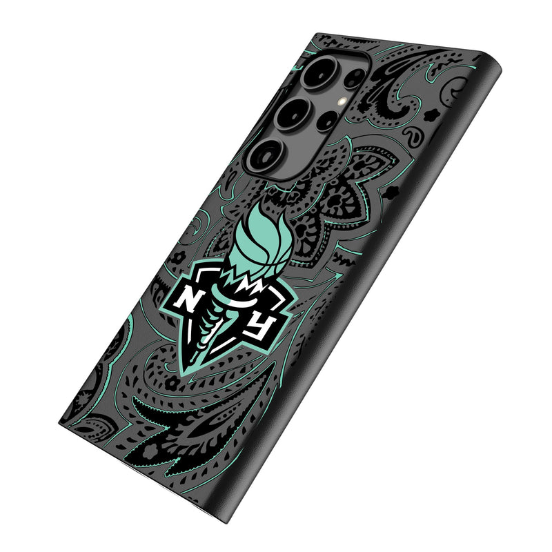 New York Liberty Paisley Galaxy MagSafe Compatible Phone Case Iso.Jpg