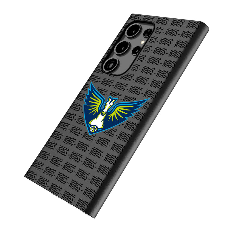 Dallas Wings Text Backdrop Galaxy MagSafe Compatible Phone Case Iso.Jpg