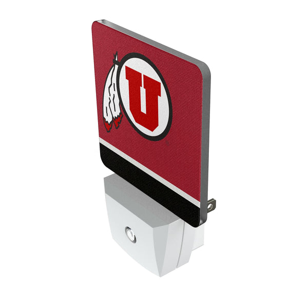University of Utah Utes Stripe Night Light 2-Pack Iso.Jpg