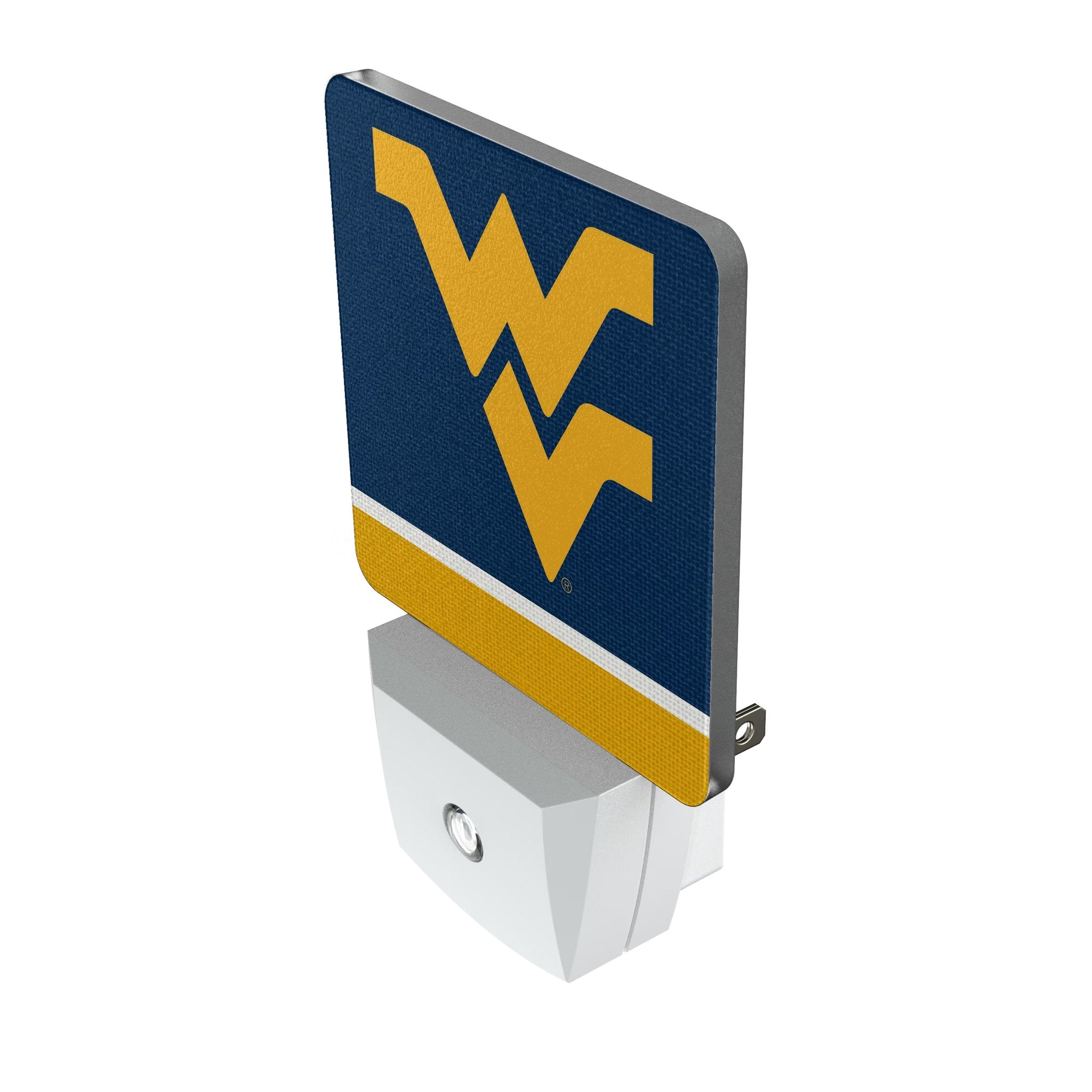 West Virginia University Mountaineers Stripe Night Light 2-Pack Iso.Jpg