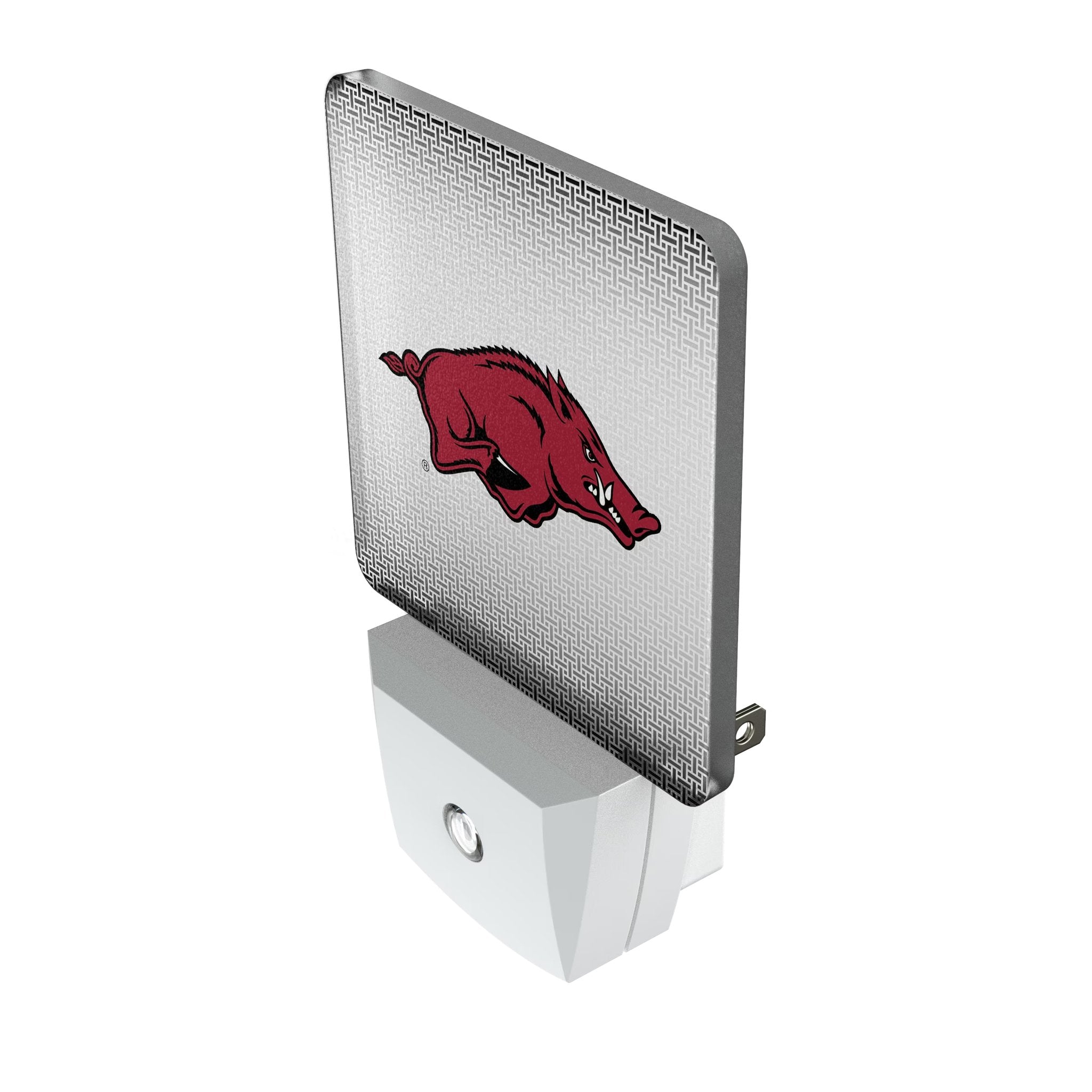 University of Arkansas Fayetteville Razorbacks Linen Night Light 2-Pack Iso.Jpg