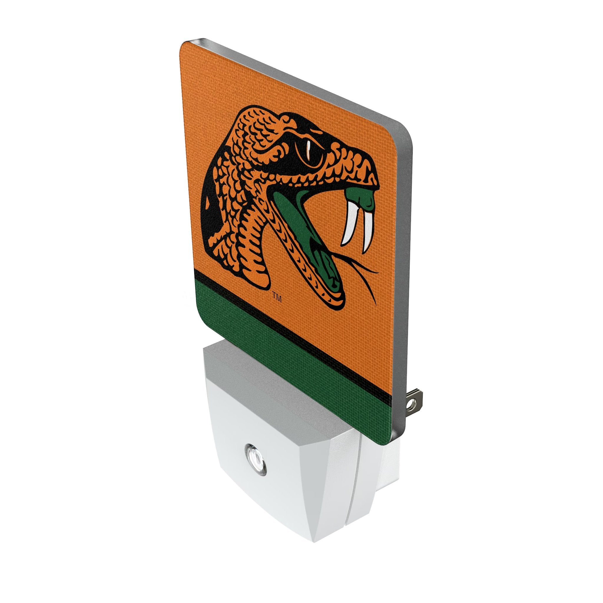Florida A&M University Rattlers Stripe Night Light 2-Pack Iso.Jpg