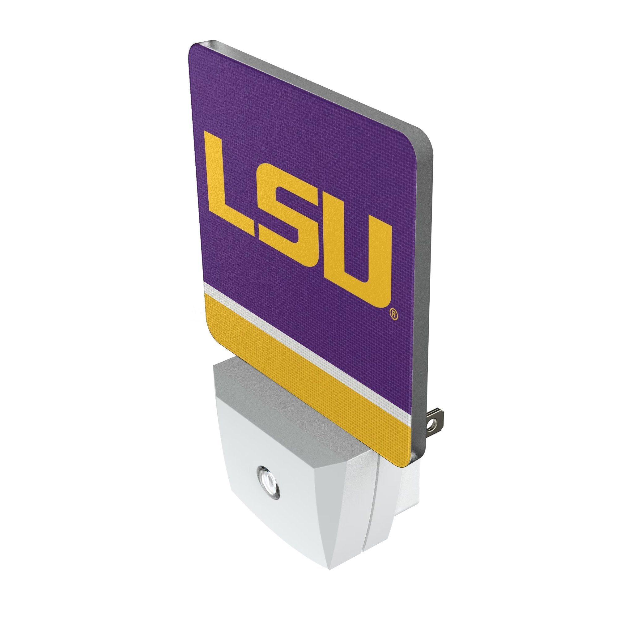 Louisiana State University Tigers Stripe Night Light 2-Pack Iso.Jpg