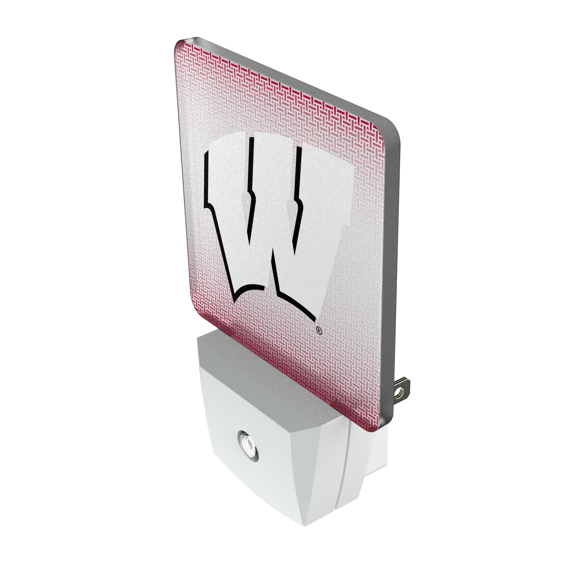 University of Wisconsin Badgers Linen Night Light 2-Pack Iso.Jpg