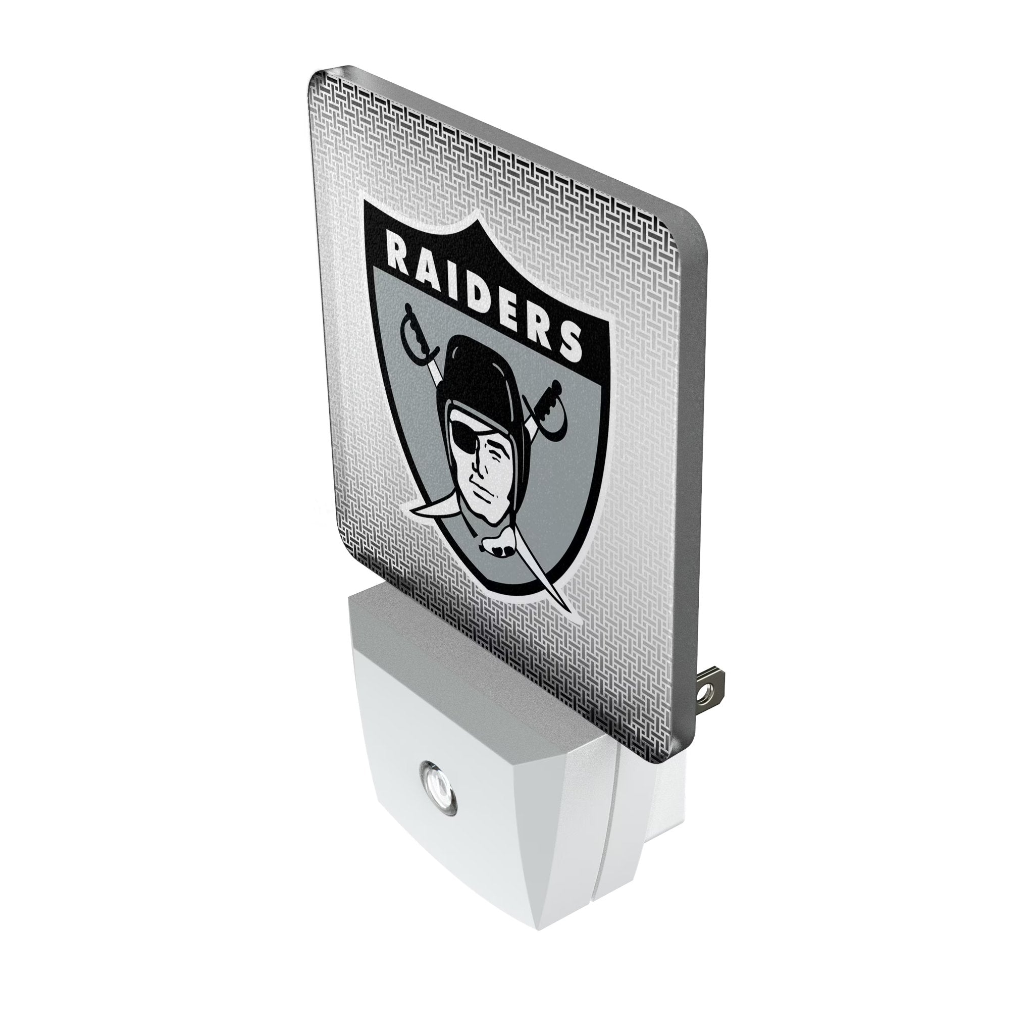 Oakland Raiders 1963 Historic Collection Linen Night Light 2-Pack Iso.Jpg