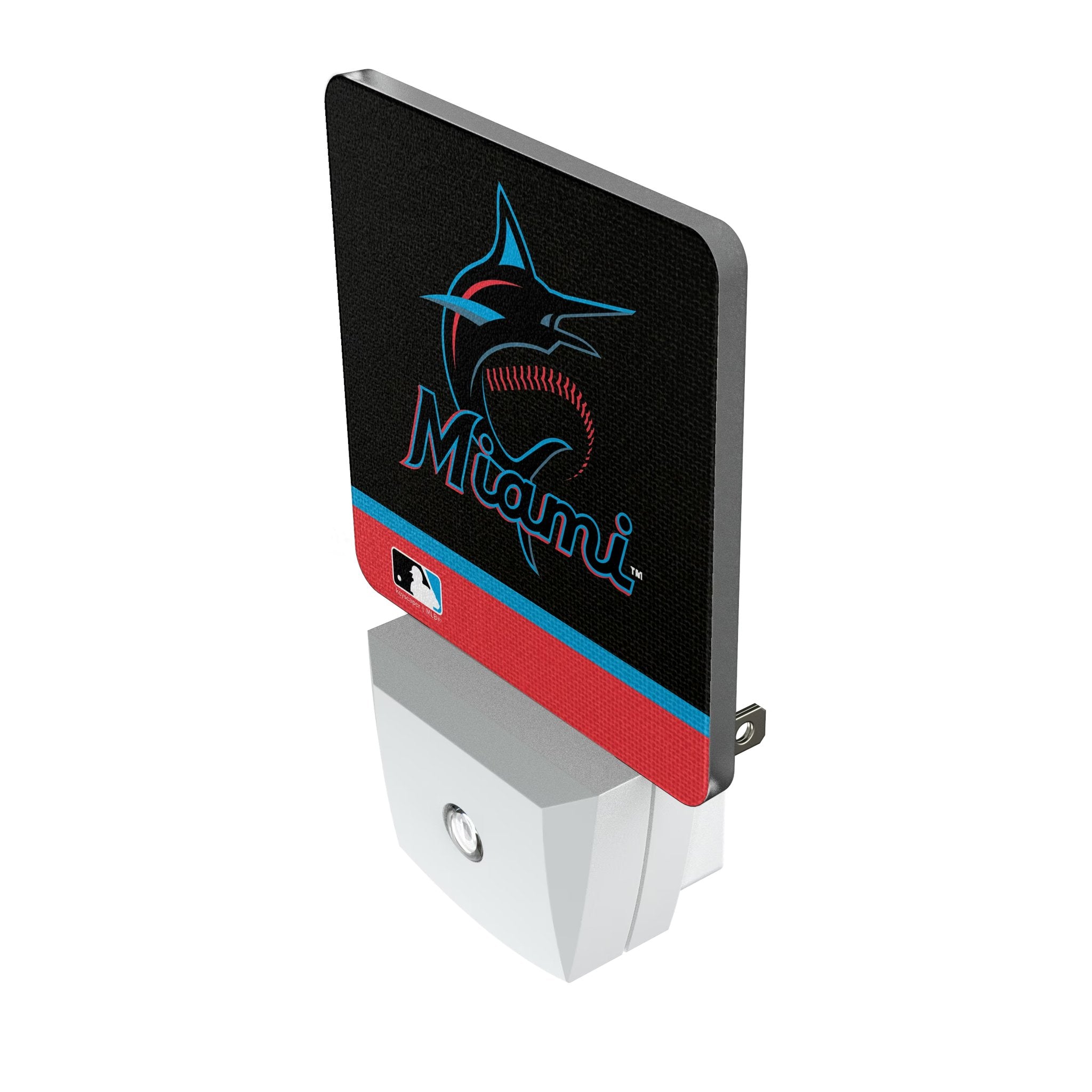 Miami Marlins Stripe Night Light 2-Pack Iso.Jpg